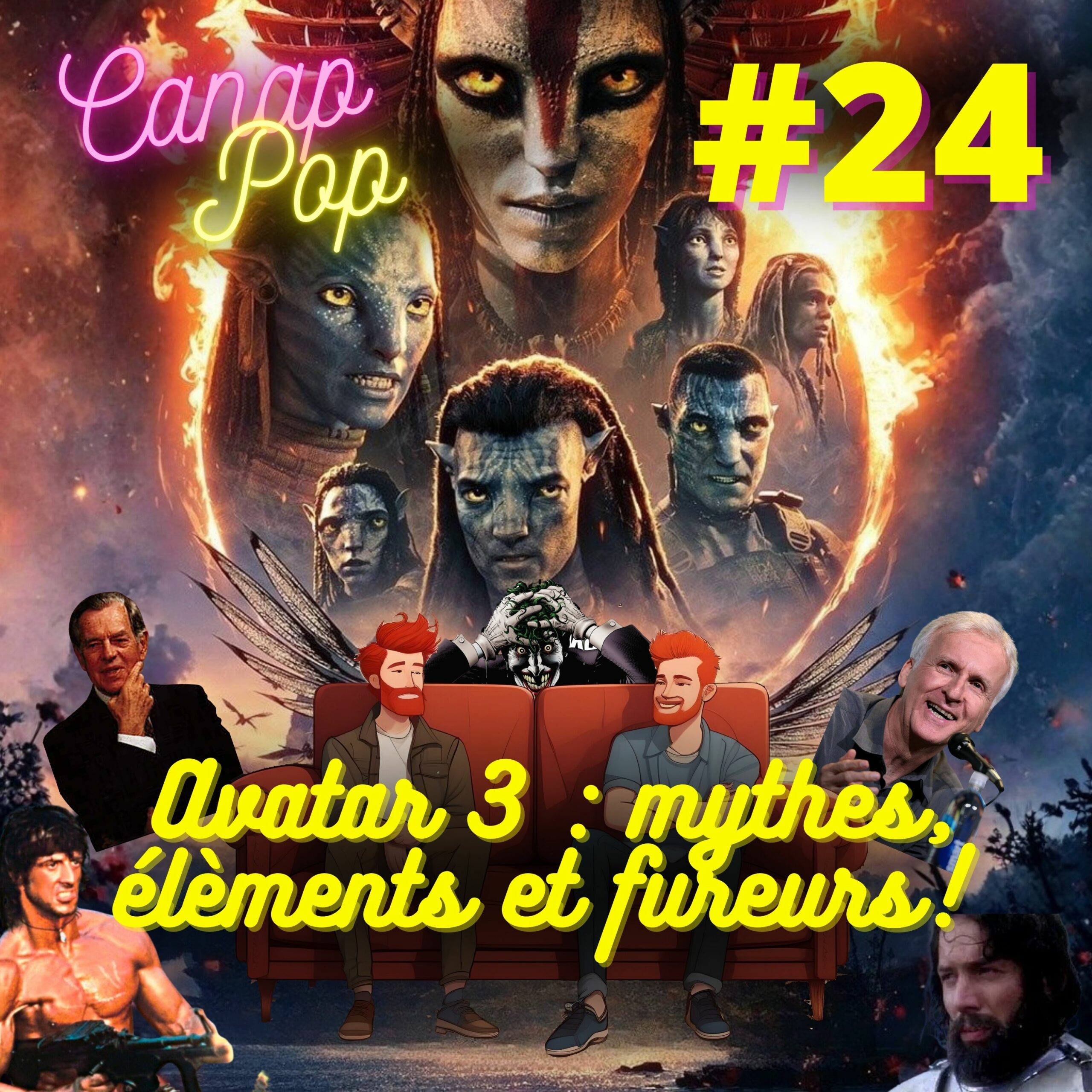 Canap’Pop 24 – Avatar 3 : mythes, éléments et fureurs ! episode artwork